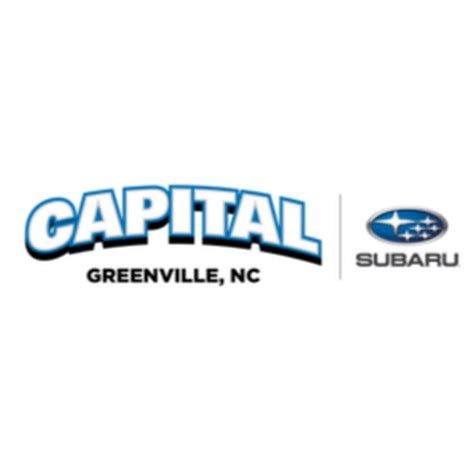Capital subaru of greenville - Capital Subaru of Greenville 3999 S Memorial Drive Directions Winterville, NC 28590. Sales: 252-317-3400; Service: 252-317-3400; Parts: 252-317-3400